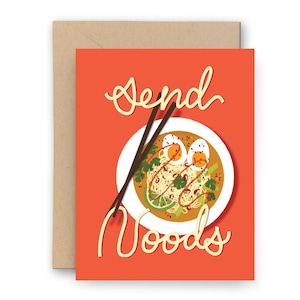 Send Noods Spicy Ramen Card