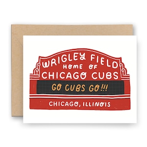 Wrigley Field Card | Chicago Card