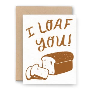 Ti amo / Biglietto d'amore con stampa tipografica
