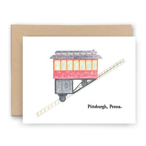 Duquesne Incline Pittsburgh Card