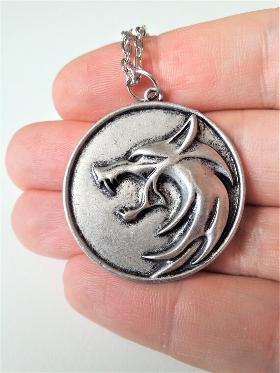 Witcher 3 Wild Hunt Necklace Medallion 