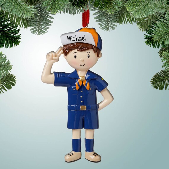 cub scout christmas ornament