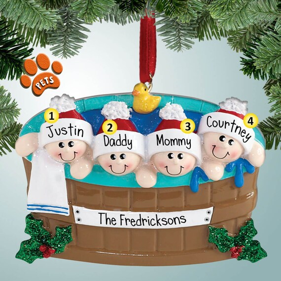 Hot tub christmas ornament Clearance