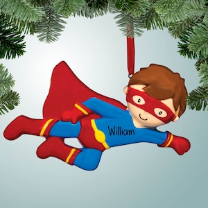 Superheld - Personalisierte Ornamente - Lieblingscharaktere - Weihnachtsverzierung