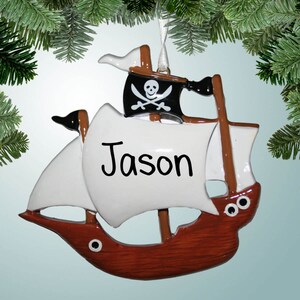 Piratenschip - gepersonaliseerde ornamenten - piraten - gratis verzending komt in aanmerking