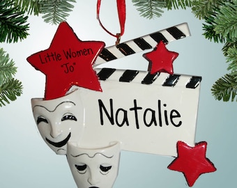 Drama Star - Weihnachtsschmuck - Drama & Theaterschulstück - Schauspieler - Schauspielerin - Kostenloser Versand berechtigt