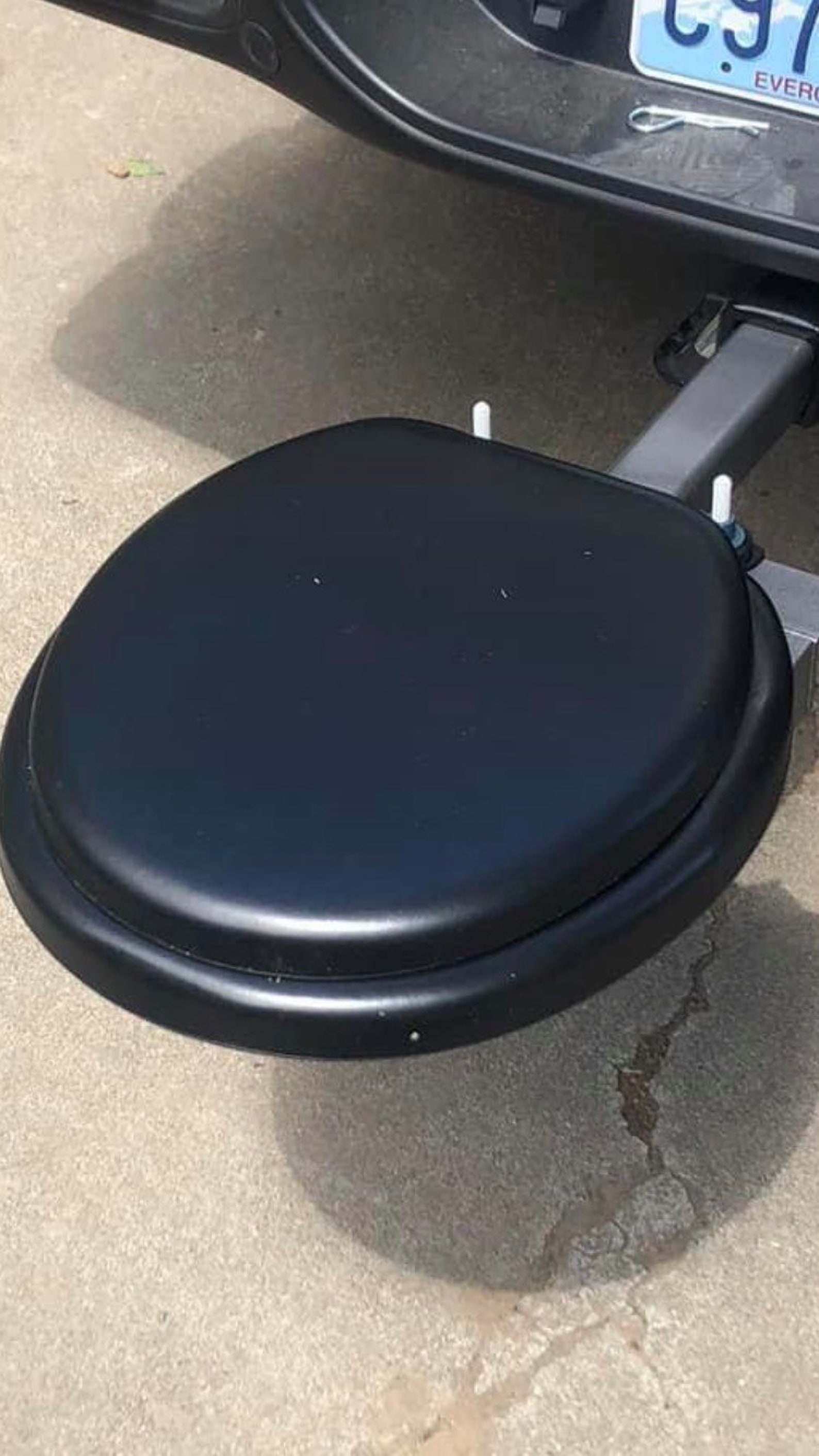Receiver hitch toilet seat Etsy