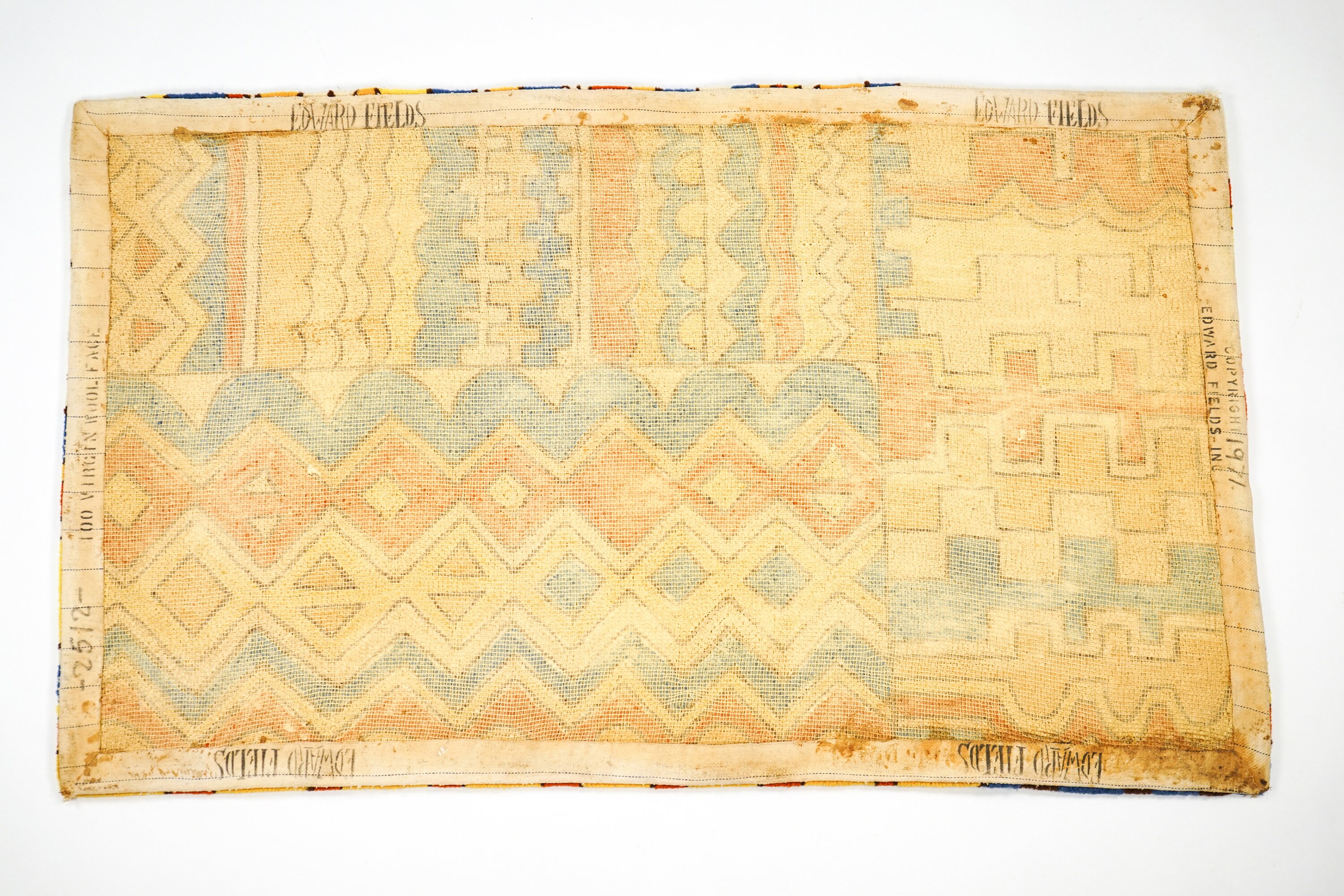 Edward Fields ca. 1971 Geometric Rug — Fair Market Vintage Mid Century