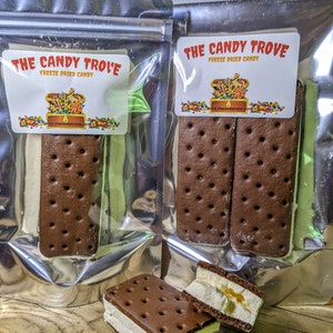 Freeze Dried Ice Cream Ice Cream Sandwich - Future Food - Astronaut Candy