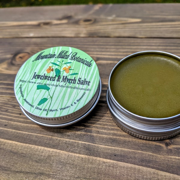 JewelWeed & Myrrh Salve/ Balm- Poison Ivy Rash Salve