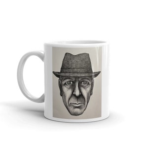 Leonard Cohen mug