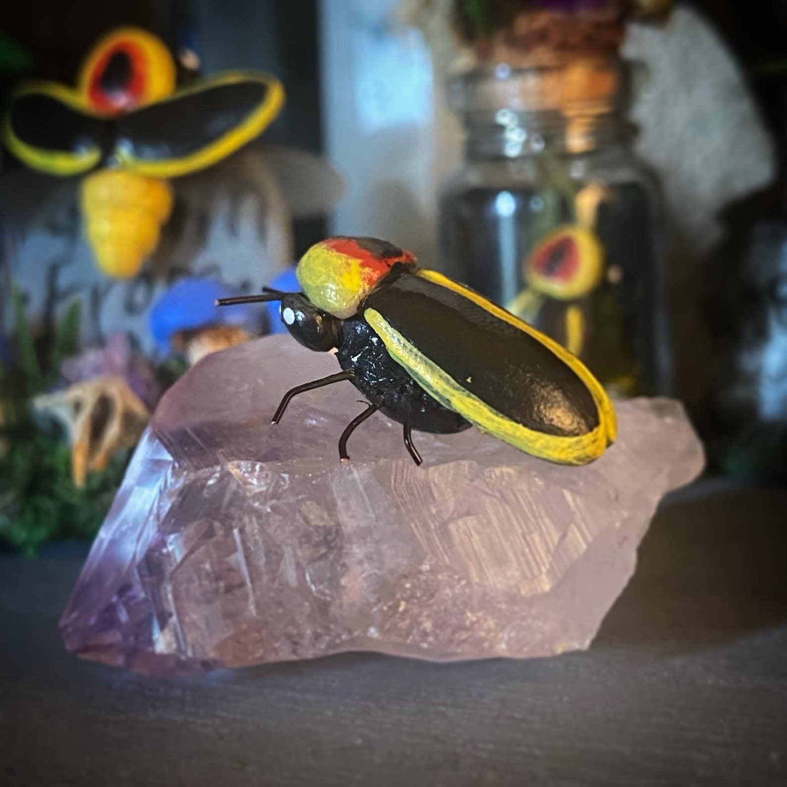 Lightning bug sculpture Etsy