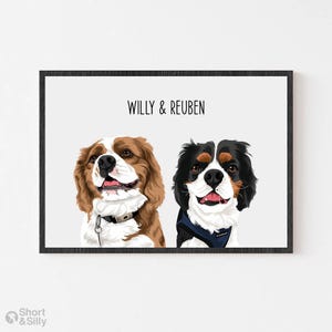 Ritratti di animali / Ritratto personalizzato di animali domestici / Regalo perfetto per gli amanti degli animali
