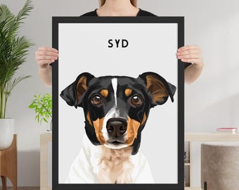 Dierenportret in het VK, dierenportret van een foto