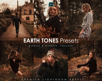 Earth Tones Lightroom Preset Pack | Mobile & Desktop Compatible