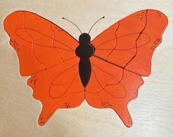 Wooden Butterfly Puzzle