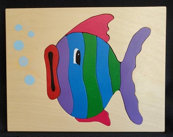 Wooden Fish Puzzle