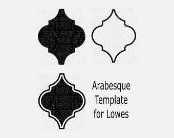 Arabesque tile template Lowe's