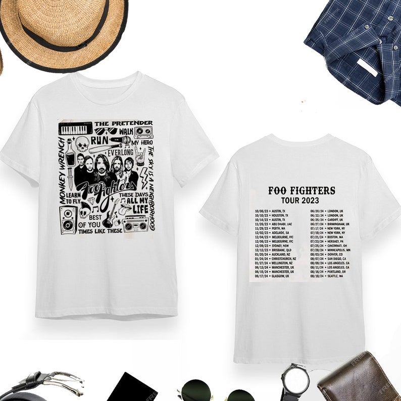 Foo Fighters Tour 2023 2024 Shirt, Foo Fighters Shirt, Everything or