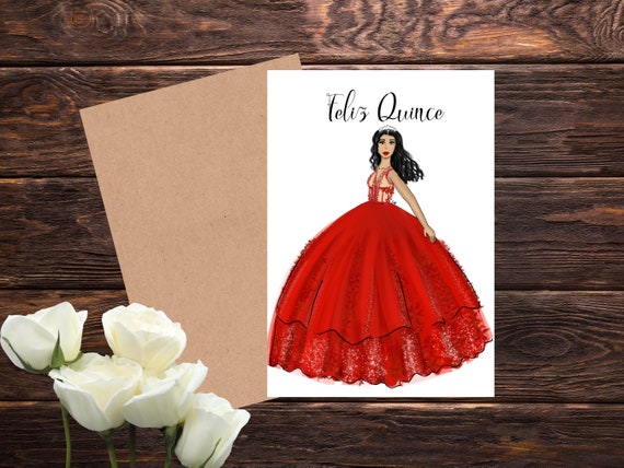 open lace back dress Red sweet fifteen/16 dress  Concepcion Bridal & Quinceaera Boutique