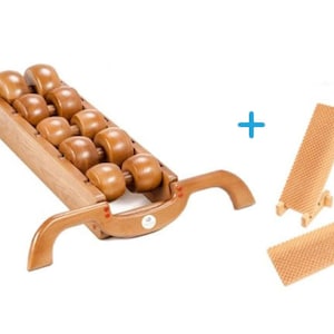 KIT (2 in 1) Tremass Doctor Spinal massager, Acupressure tools, Fitness machine.
