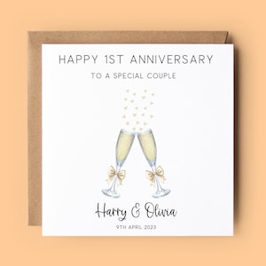 Tarjeta de aniversario, tarjeta de aniversario especial para pareja, tarjeta personalizada, tarjeta de aniversario de bodas, tarjeta de aniversario 1.º, 2.º, 3.º, 4.º, etc.