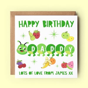 Tarjeta de cumpleaños, Tarjeta de cumpleaños para papá, Tarjeta para papá, Feliz cumpleaños papá, Tarjeta personalizada, Tarjeta de cumpleaños para él, De hijo, De hija