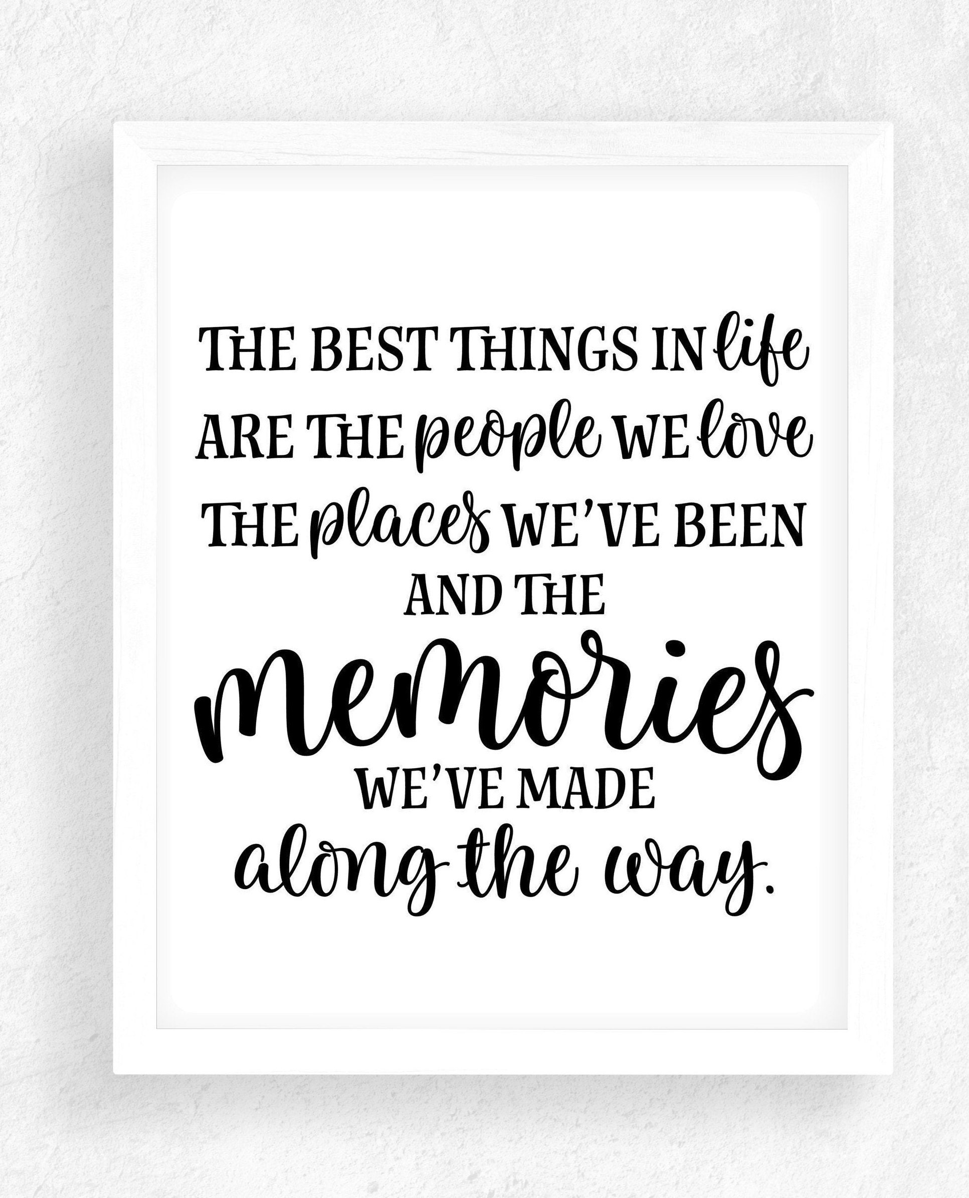 Quote Print / Inspirational Quotes / Quote Poster / Quote / | Etsy