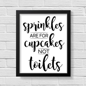 Bathroom Wall Decor / Bathroom Wall Art / Bathroom Prints /Funny Bathroom Signs / Bathroom Art / Funny Bathroom Prints / Prints / Wall Art
