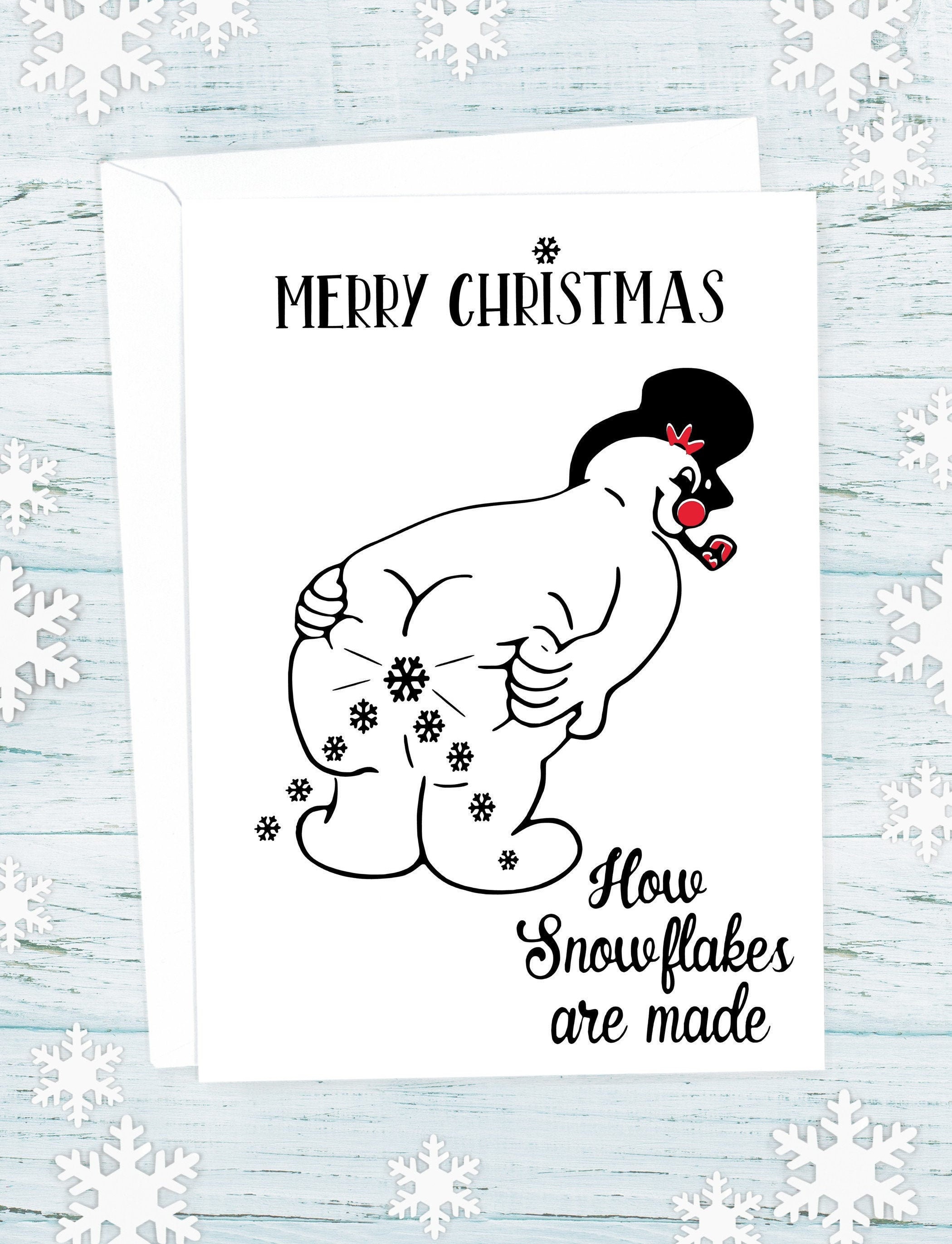 Christmas Cards Christmas Adult Christmas Card Funny Etsy