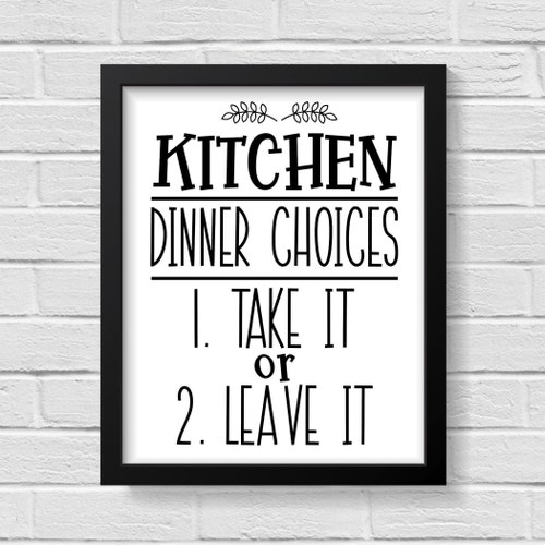 Kitchen Wall Art / Kitchen Signs / Kitchen Decor / Kitchen Etsy