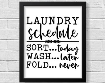 Laundry Room Printable Laundry Loads of Fun Print Laundry - Etsy