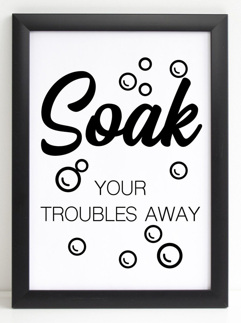 Bathroom Decor / Bathroom Wall Decor / Bathroom Wall Art / Etsy
