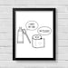 Bathroom Wall Decor / Bathroom Wall Art / Bathroom Prints /Funny Bathroom Signs / Bathroom Art / Funny Bathroom Prints / Prints / Wall Art 