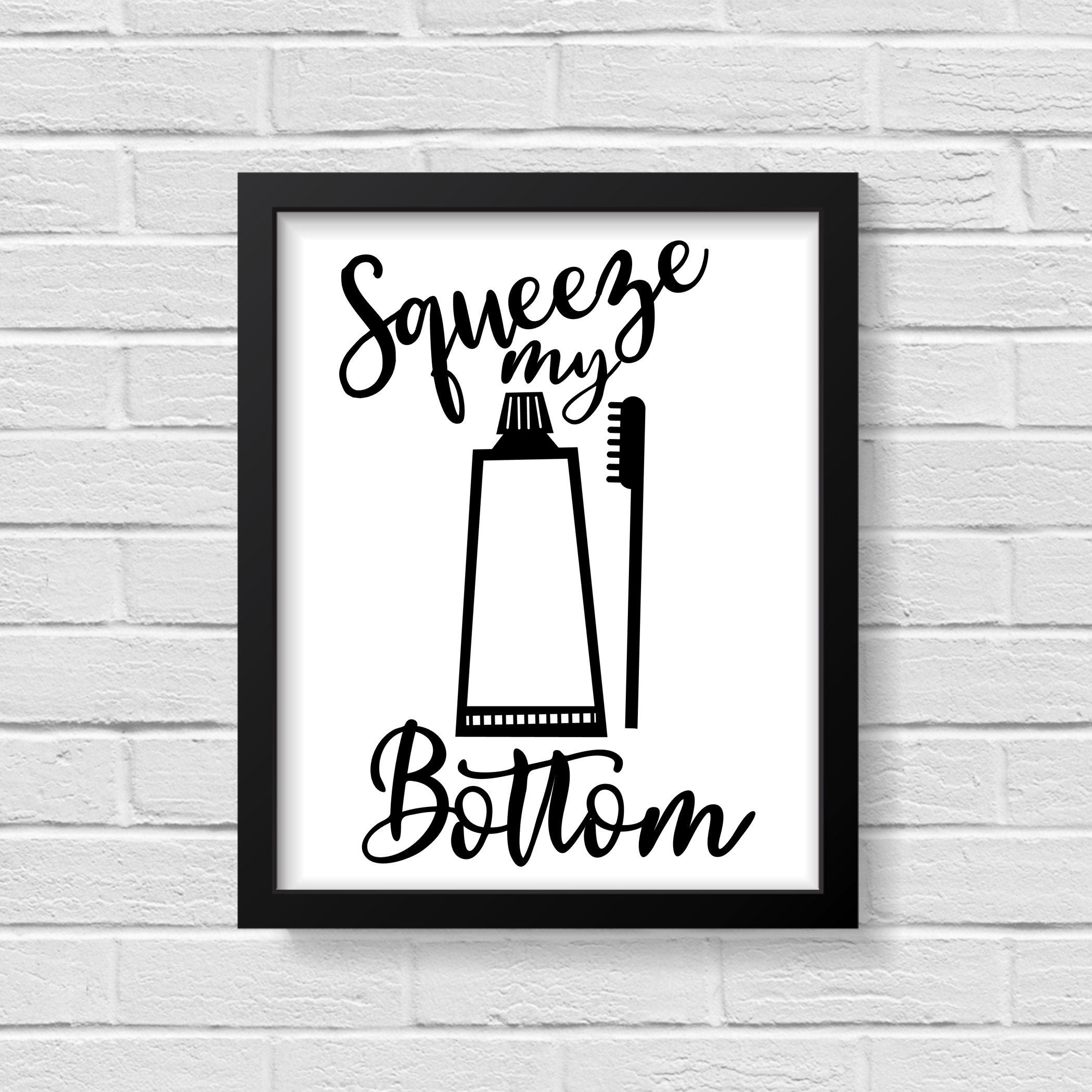Bathroom Wall Decor / Bathroom Wall Art / Bathroom Prints Etsy