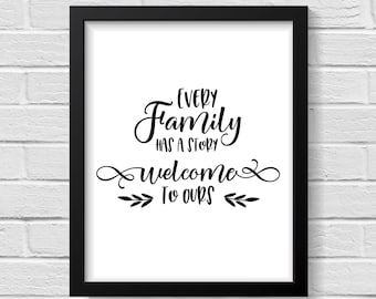 Quote Prints / Wall Art / Family Sign / Family Print / Prints / Wall Prints / Wall Decor / Home Decor / Prints Wall Art / Family / Print