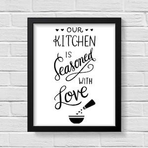 Kitchen Decor / Kitchen Wall Decor / Kitchen Wall Art / Kitchen Signs / Kitchen Poster / Kitchen Art / Wall Art Quotes / Prints / Wall Art