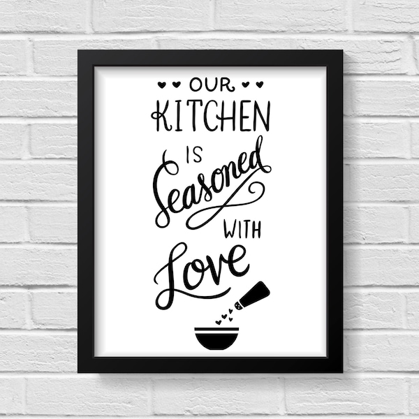 Kitchen Decor / Kitchen Wall Decor / Kitchen Wall Art / Kitchen Signs / Kitchen Poster / Kitchen Art / Wall Art Quotes / Prints / Wall Art