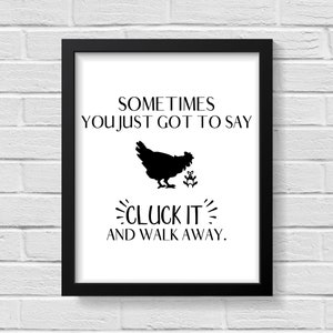 Kitchen Wall Art Farmhouse kitchen Wall Decor In This Kitchen Funny Quote  Poster