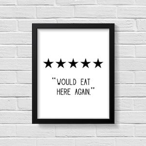 Kitchen Wall Decor / Kitchen Wall Art / Kitchen Prints / Kitchen Signs / Kitchen Poster / Kitchen Decor / Prints / Wall Art / Funny Wall Art