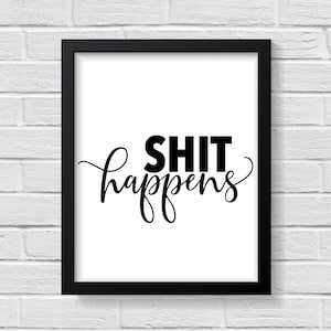 Bathroom Decor / Bathroom Wall Decor / Bathroom Wall Art / Bathroom Prints / Bathroom Art / Bathroom  Signs / Prints /Wall Art / Toilet Sign