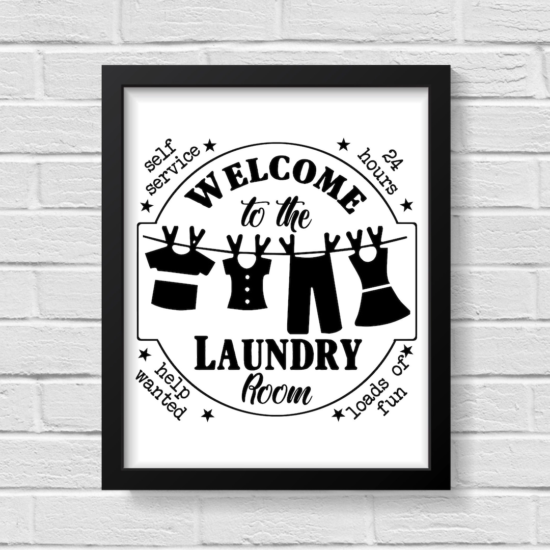Laundry Room Decor | Laundry Room Signs | Laundry Room | Laundry Poster ...