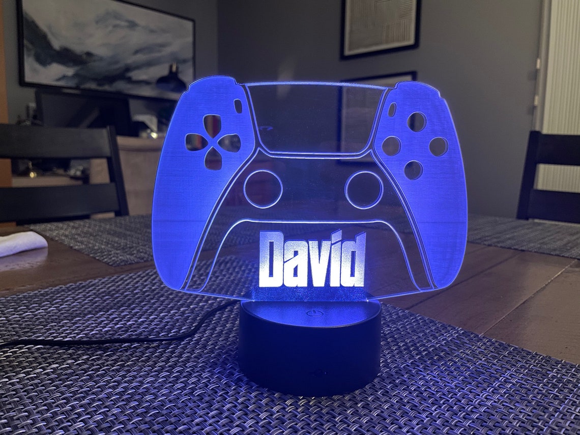PS5 Controller LED Light Lamp Playstation Controller Etsy