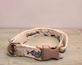 Fish and Lures Dog Collar - LAST CHANCE!