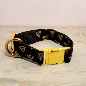 HP Deathly Hallows Dog or Cat Collar