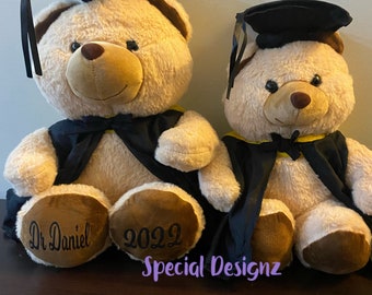 Personalised Graduation Bear - 25 and 34 cm