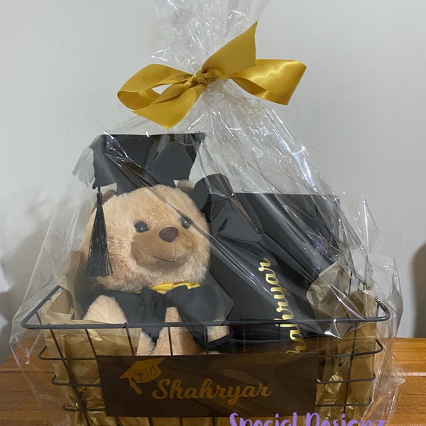 Personalised Graduation Gift Basket