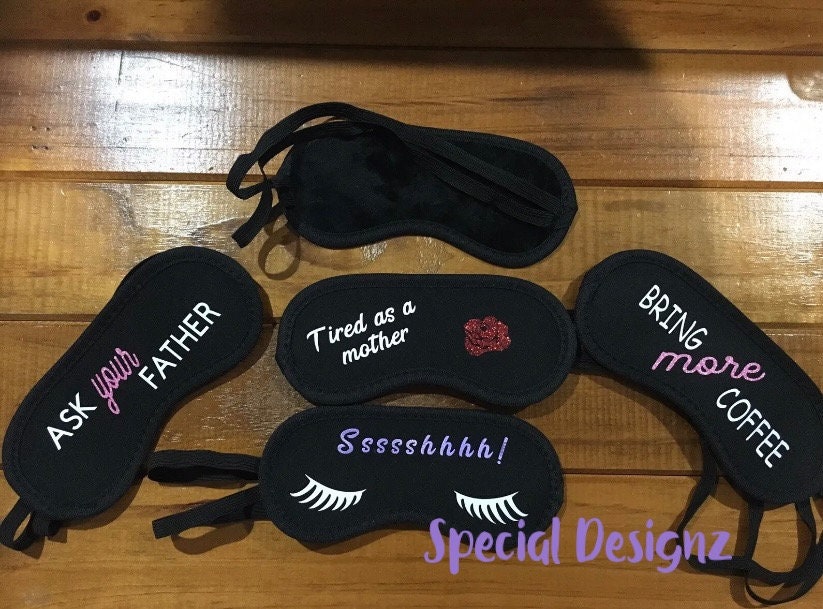 Personalised Eye Masks Etsy Australia