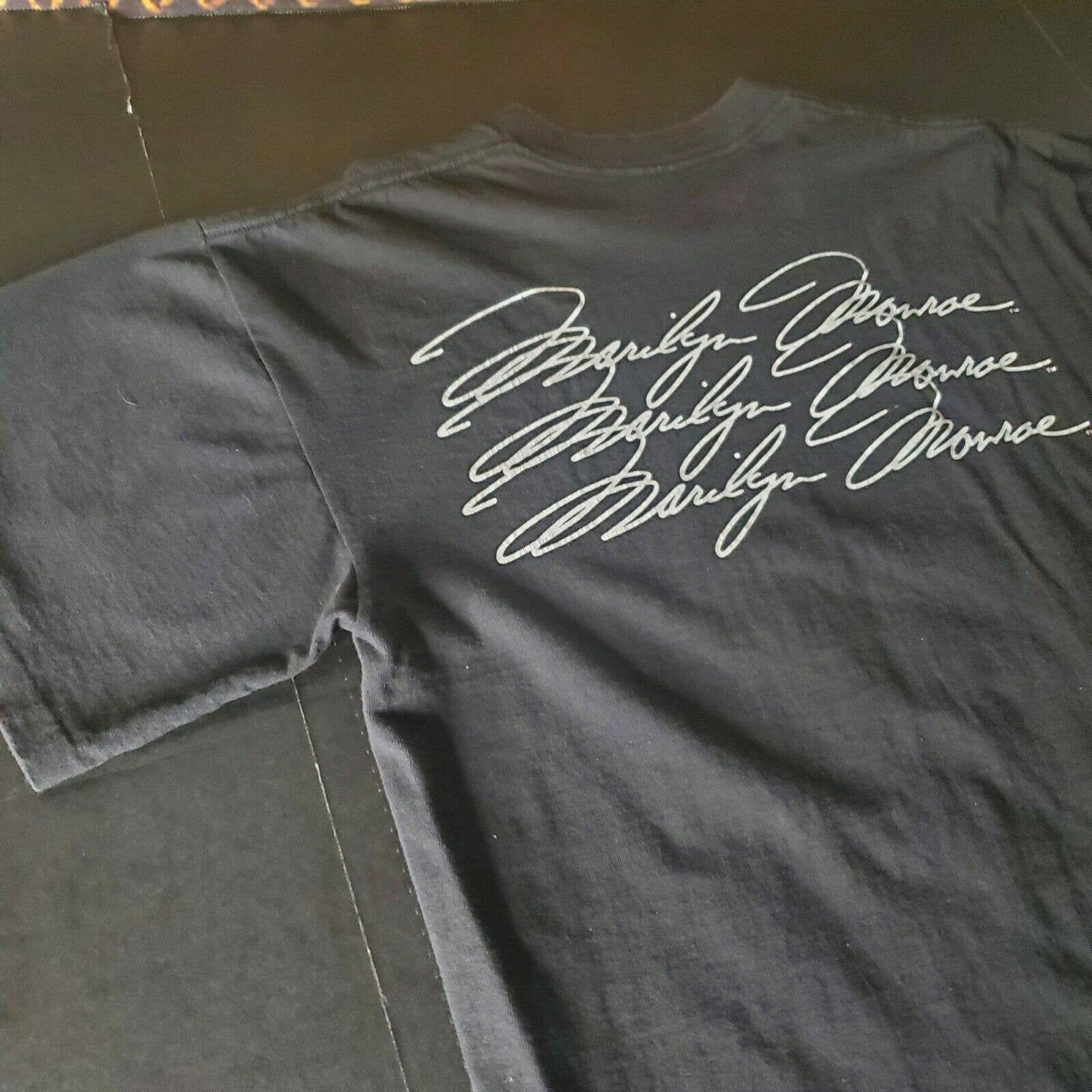 Vtg 1990 Marilyn Monroe 90s Single Stitch T-shirt USA Sz Large | Etsy