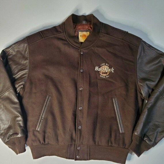 hard rock cafe varsity jacket